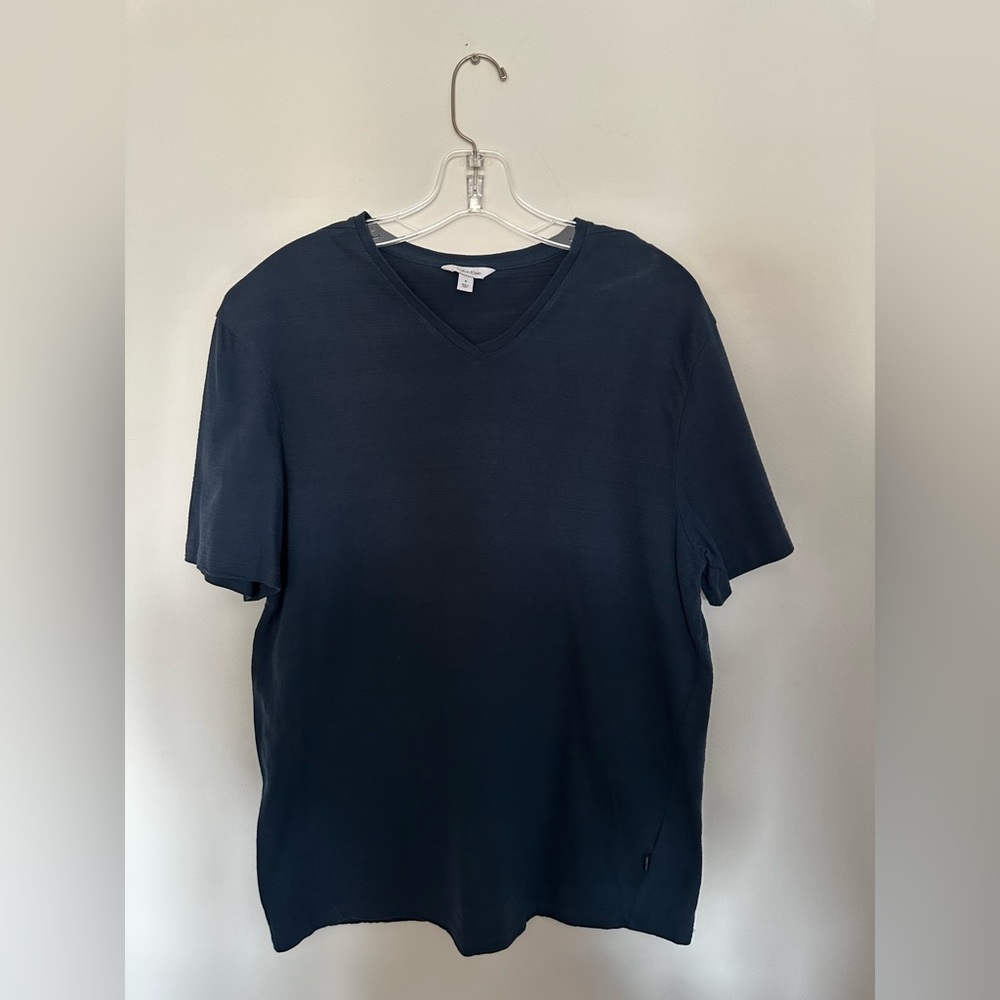 Calvin Klein Navy V Neck T Shirt